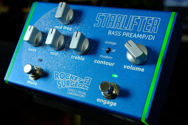 Rocket Surgeon Starlifter Bass Preamp and DI Now Shipping