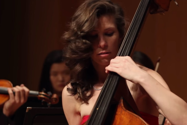 Lauren Pierce: Zigeunerweisen for Double Bass Solo and String Orchestra