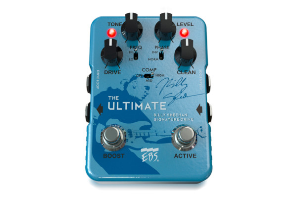 EBS Unveils the Billy Sheehan Ultimate Signature Drive Pedal