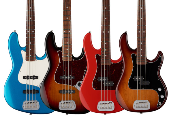 G&L Introduces the Fullerton Deluxe Bass Series