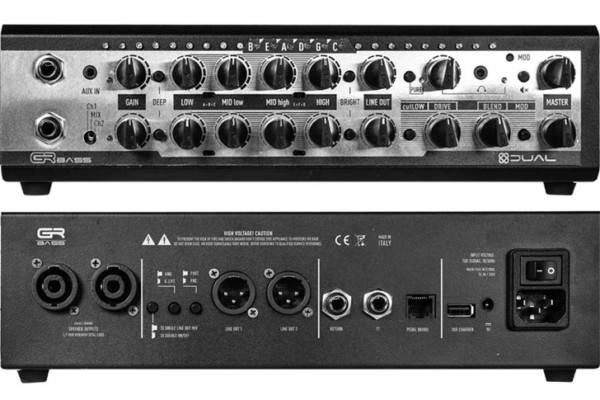 GR Bass Announces the Dual800 and Dual1400 Bass Amps