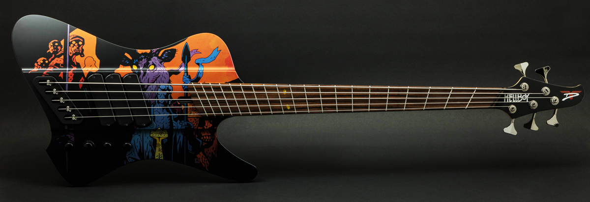 Dingwall Guitars D-Roc Rob van der Loo “Hellboy” Limited Edition 5-string Bass