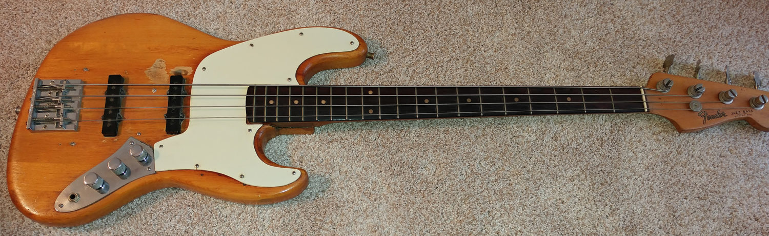 Gary Shea's 1965 L Series Fender Jazz Bass