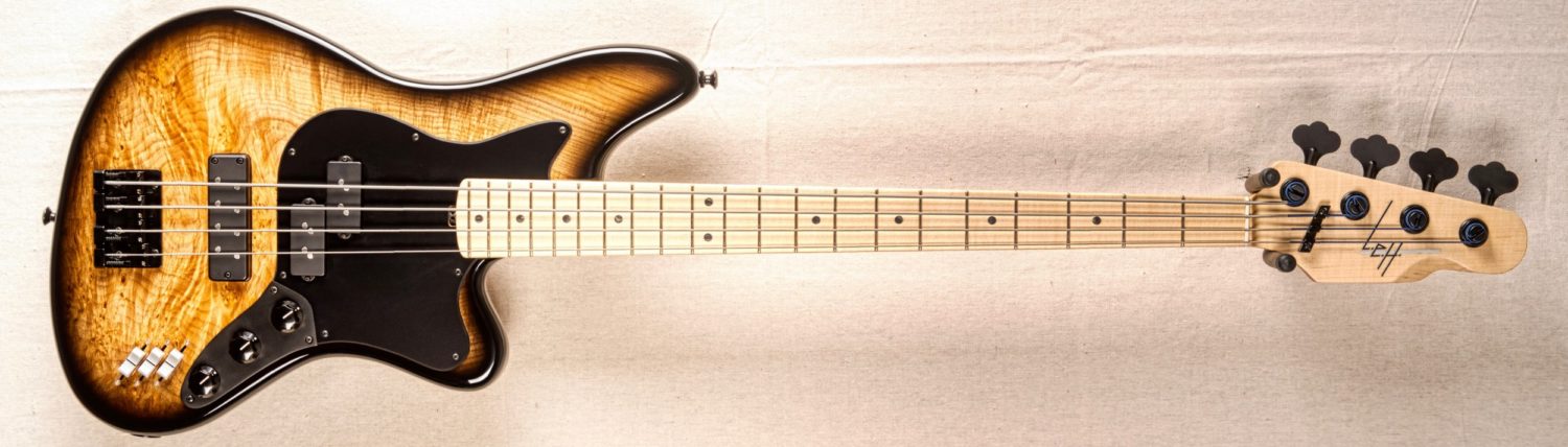 LEH Guitars Offset 4-String Bass