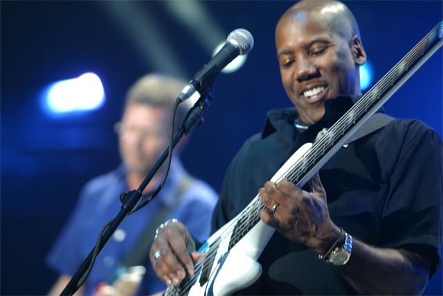 Nathan East with Eric Clapton
