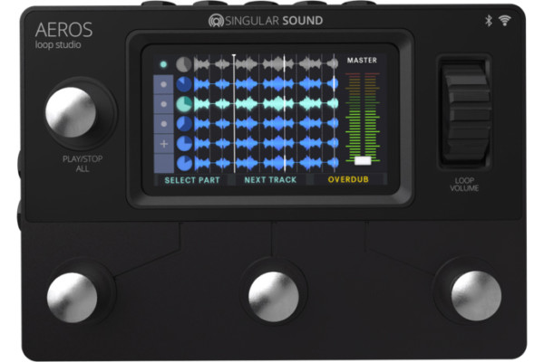 Singular Sound Announces the Aeros Loop Studio Pedal