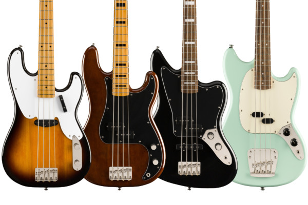 New Squier Classic Vibe Basses Debut at Summer NAMM