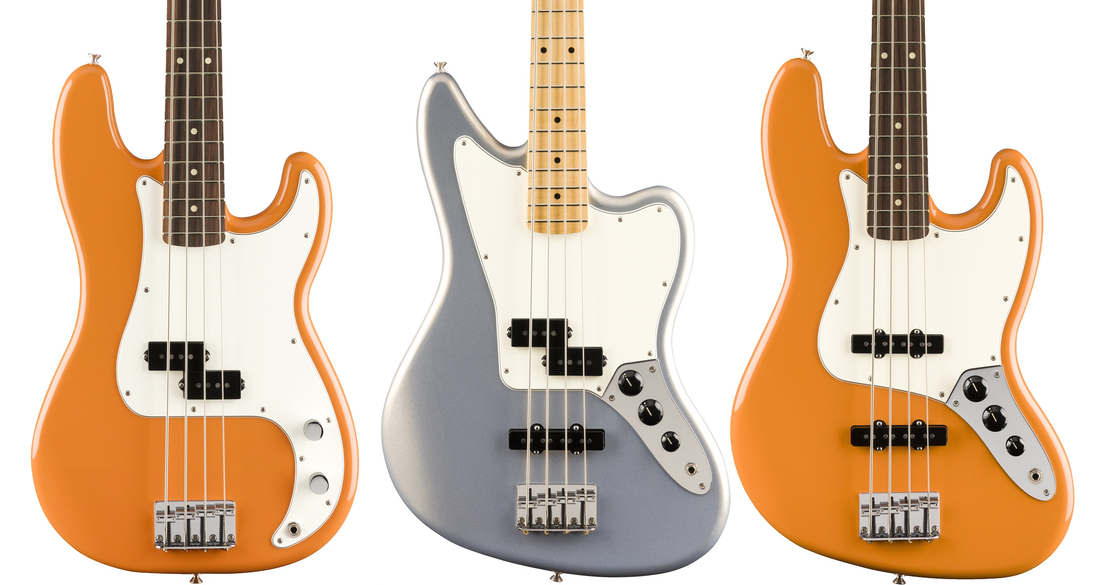 Fender Unveils New Player Series Bass Colors – No Treble