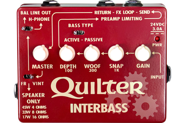 Quilter Labs Introduces the InterBass Pedal