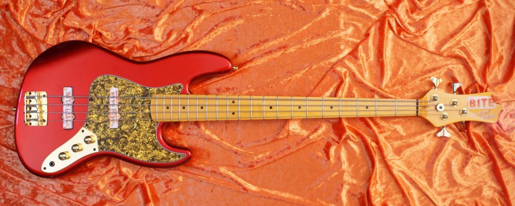 BITE Guitars Jawbone JJ Red Bass