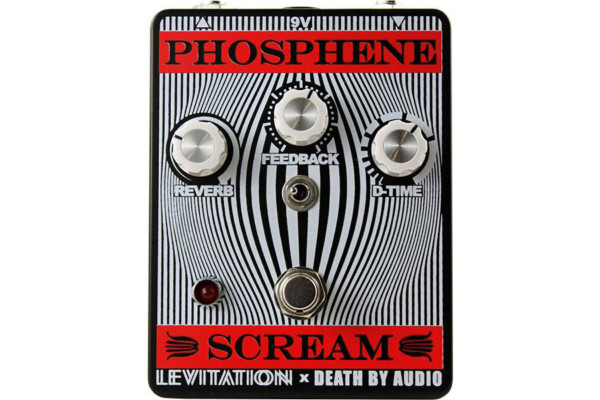 Death By Audio Unveils the Phosphene Scream Delay and Reverb Pedal