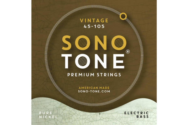SonoTone Introduces Vintage Series Bass Strings