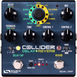 Source Audio Collider Delay Reverb Pedal