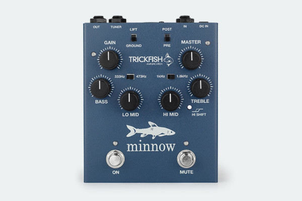 Trickfish Amplification Introduces the Minnow Bass Preamp Pedal