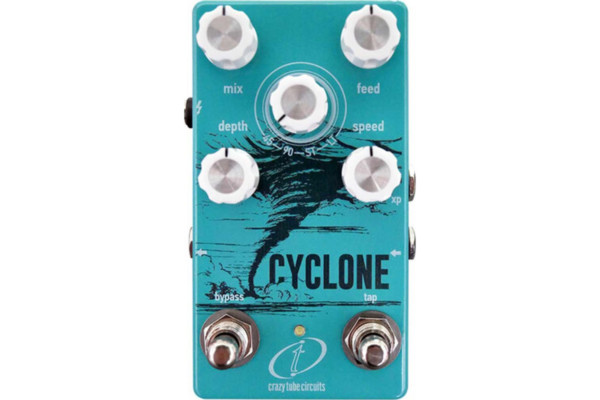 Crazy Tube Circuits Announces the Cyclone Phaser Pedal