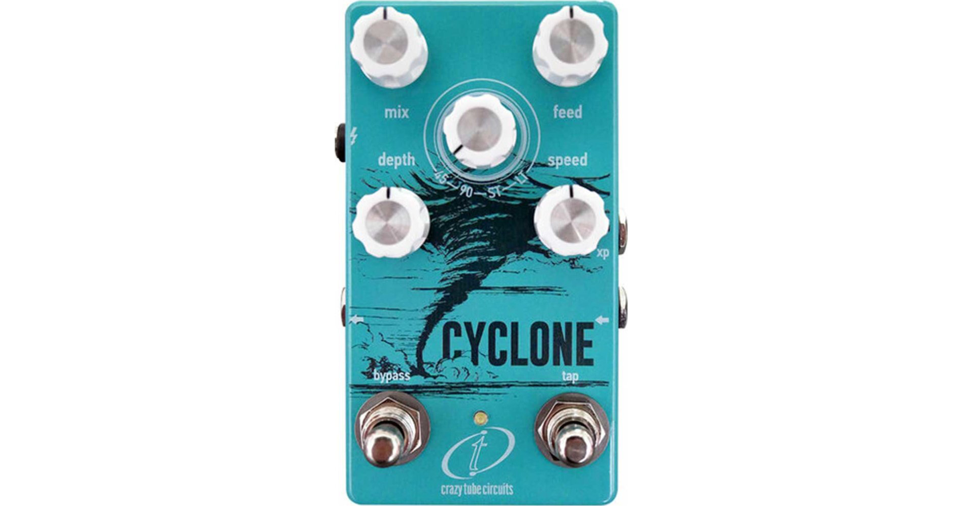 Crazy Tube Circuits Announces the Cyclone Phaser Pedal – No Treble