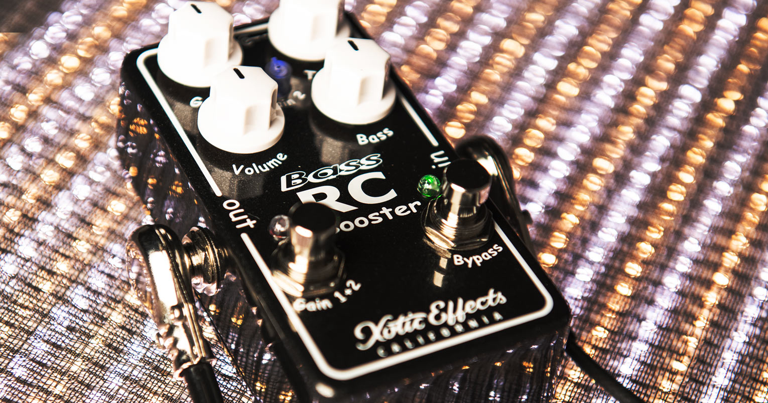 Xotic Announces Bass RC Booster V2 Pedal – No Treble
