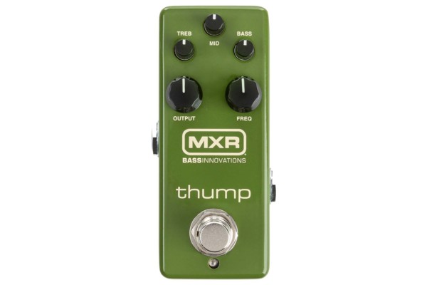 MXR Unveils the Thump Bass Preamp Pedal