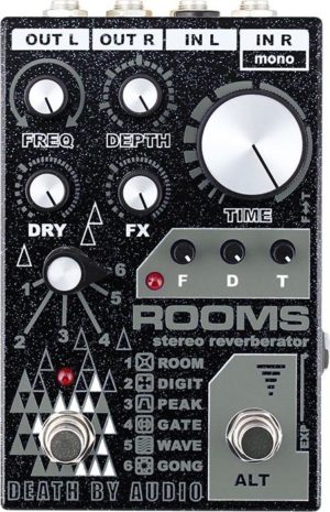 Death By Audio ROOMS Stereo Reverberator