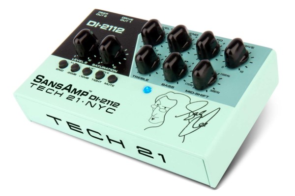 Tech 21 Introduces the Geddy Lee DI-2112 Pedal