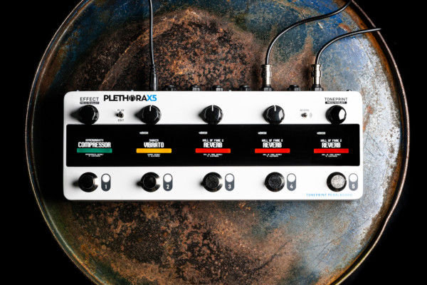 TC Electronic Announces the Plethora X5 Pedal Board