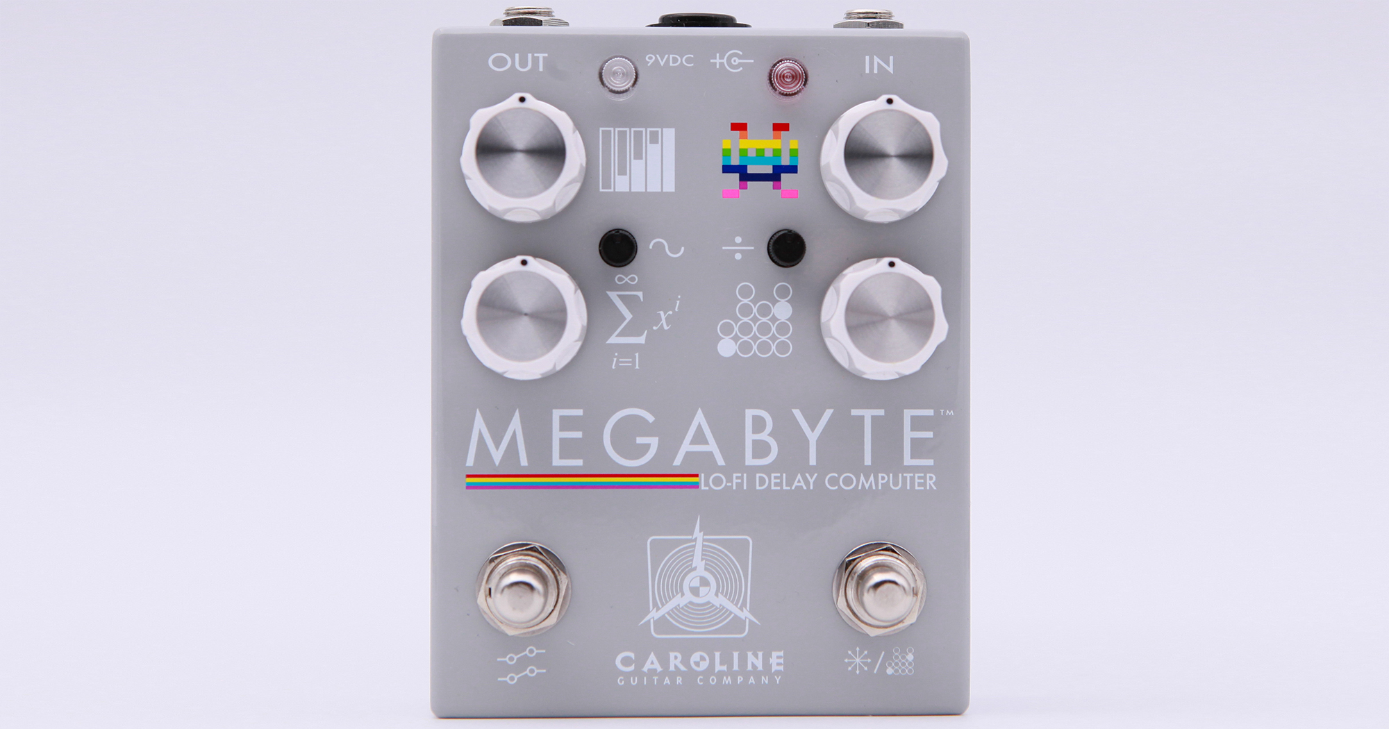 Caroline MEGABYTE ディレイペダル Caroline Guitar Company Releases the Megabyte Delay Pedal – No Treble
