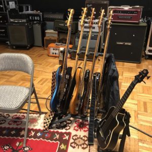 Jimbo Hart's Recording Basses
