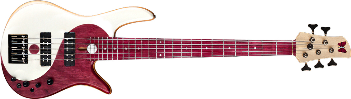 Fodera Purple Heart Yin Yang Standard 5-string Bass