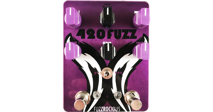 Fuzzrocious Pedals Unveils 420 Fuzz v2 Pedal – No Treble