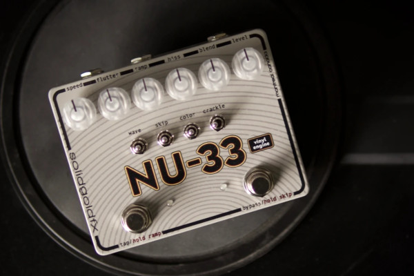 SolidGoldFX Introduces NU-33 Vinyl Engine Pedal