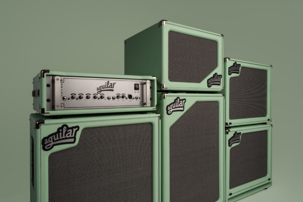 Aguilar Amplification Reveals Poseidon Green Special Edition SL Cabinets