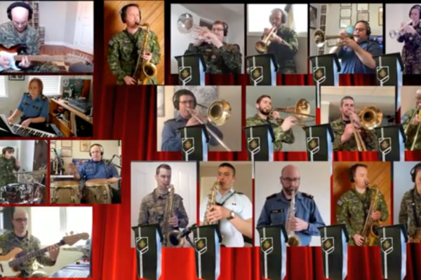 Canadian Armed Forces Long Distance Big Band: The Chicken