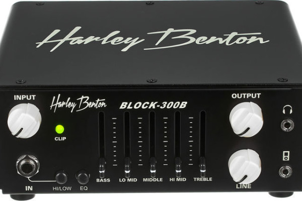 Harley Benton Introduces the Block-300B Bass Amp