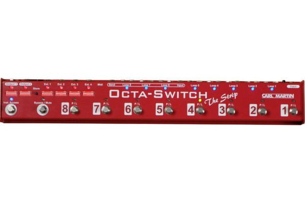 Carl Martin Announces the Octaswitch “The Strip” Switcher