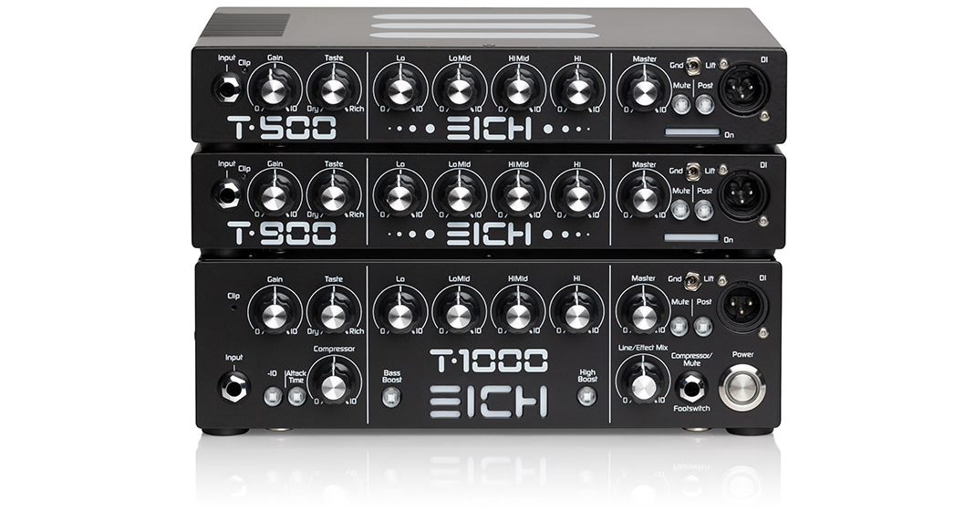 EICH Amplification Limited Black Edition Series Bass Amps