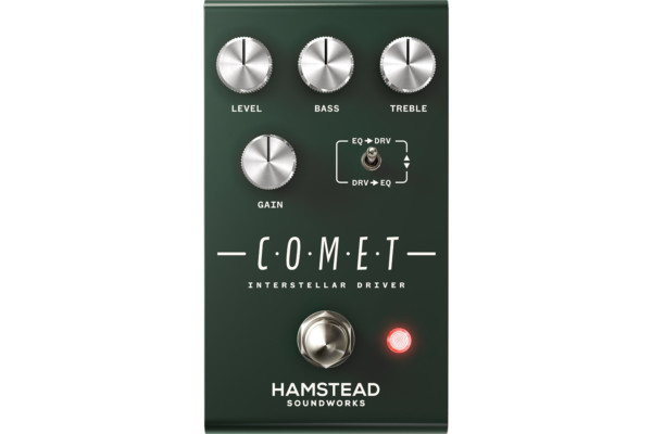 Hamstead Soundworks Introduces the Comet Interstellar Drive Pedal