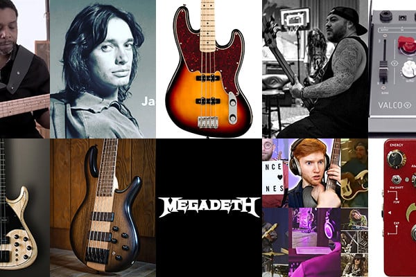 Weekly Top 10: Pentatonic Scale Patterns, Jaco Pastorius Documentary, New Gear, Top 10 Bass Videos, and More
