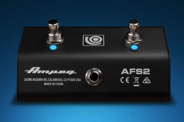 Ampeg Introduces the AFS2 Footswitch
