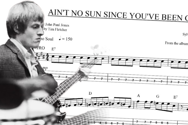 Bass Transcription: John Paul Jones’ Bass Line on Dusty Springfield’s “Ain’t No Sun Since You’ve Been Gone”