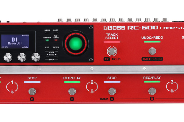 Boss Unveils the RC-600 Loop Station