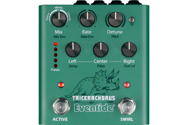 Eventide Audio Introduces the TriceraChorus Pedal