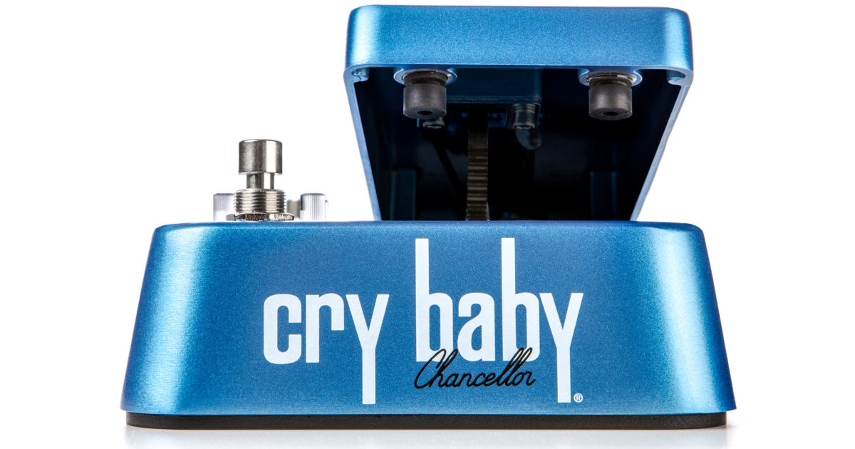 Dunlop Justin Chancellor Cry Baby Wah Pedal Front