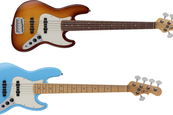 G&L Guitars Introduces Pine Body Fullerton Deluxe JB-5 Bass