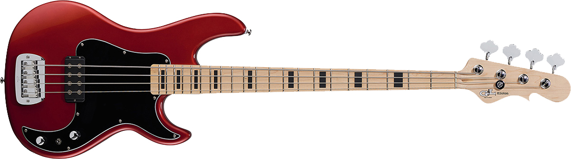 G&L Guitars Tribute Series Kiloton Bass Candy Apple Red