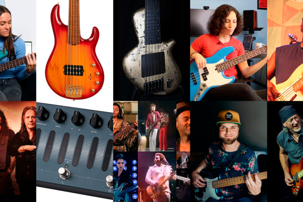 Weekly Top 10: Top 5 ABBA Bass Lines, Super Easy Bluesy Jazzy Walking Bass Lesson, Remembering Robbie Shakespeare, Iron Maiden Tour, New Gear, and More