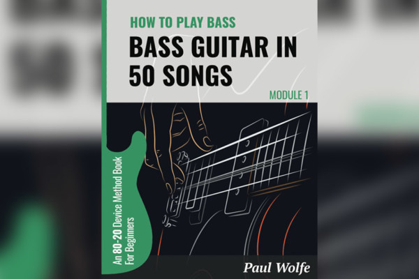 Paul Wolfe Publishes “Bass Guitar in 50 Songs: Module 1”