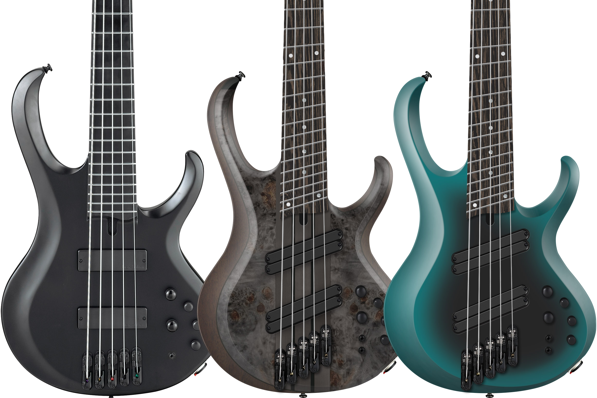 Ibanez Adds Three Multi-Scale BTB Bass Models for 2022 – No Treble