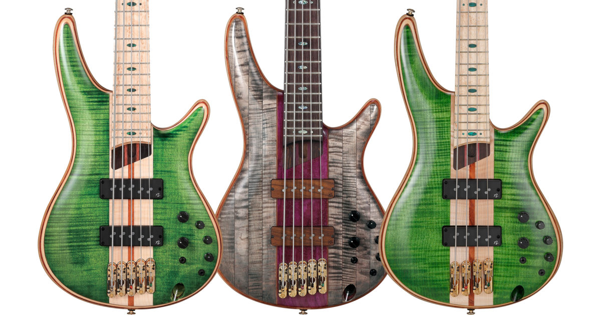 Ibanez 2022 SR Premium Bass Guitars