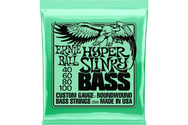 Ernie Ball Hyper Slinky Bass Strings Now Available