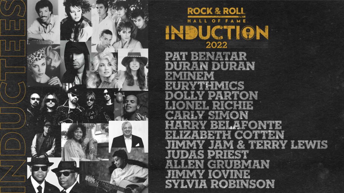2022 Rock & Roll Hall of Fame aufgenommen